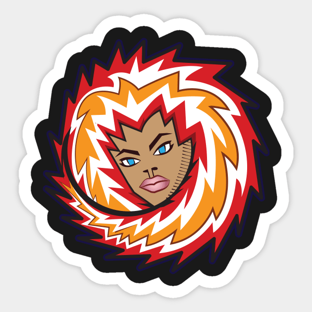 The Beatmaster's Girl Sticker by mredthefed